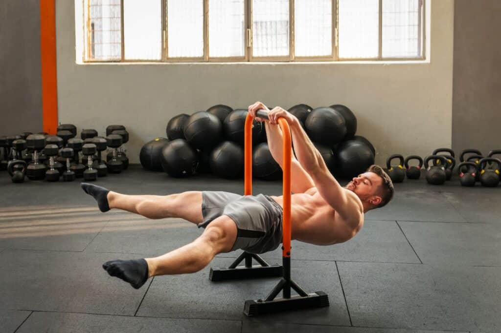 callisthénie front lever