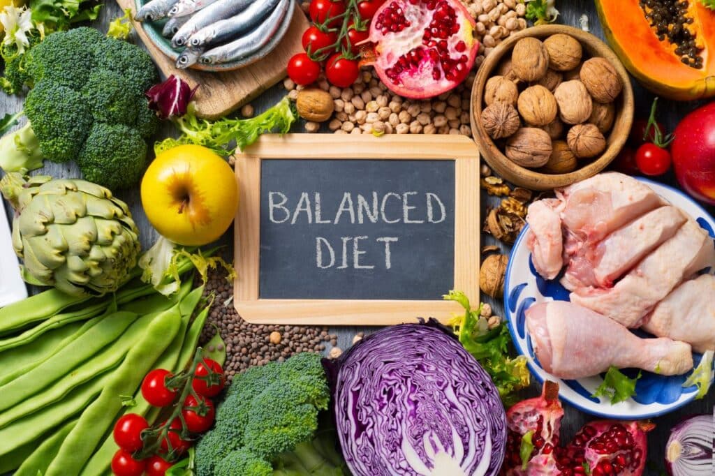 Établir un régime alimentaire équilibré