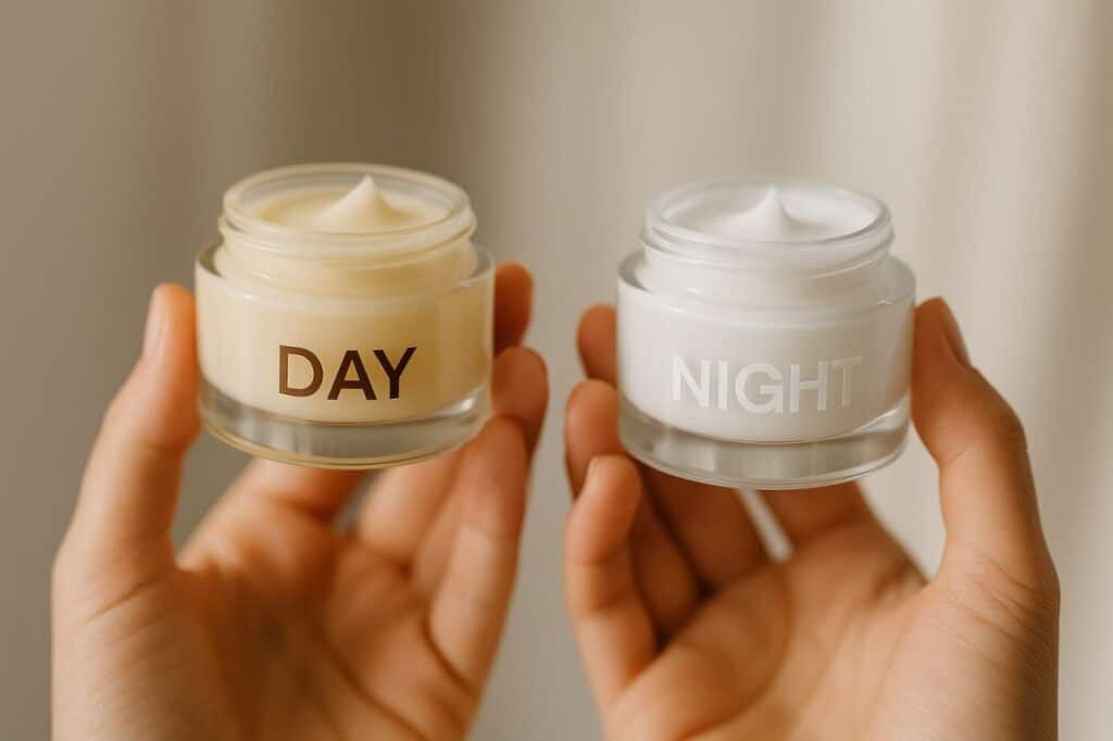 crème de nuit vs crème de jour
