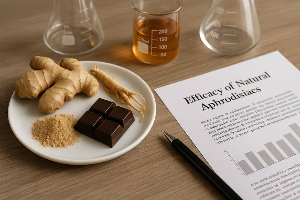 études sur l’efficacité des aphrodisiaques naturels