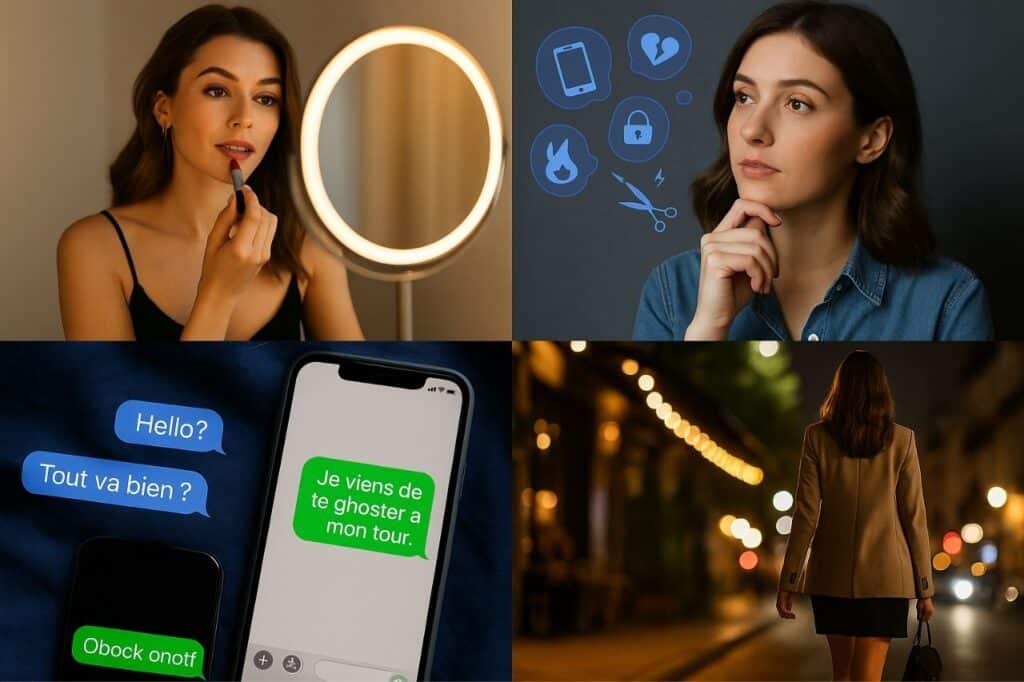 les différents types de vengeance du ghosting
