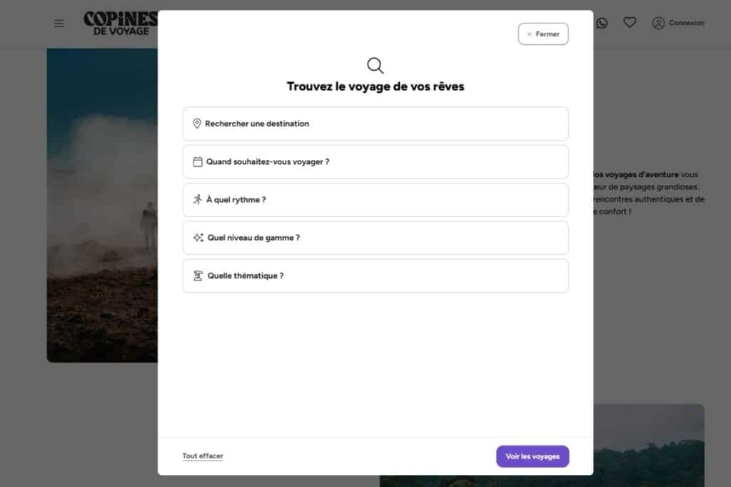 comment fonctionne copines de voyage