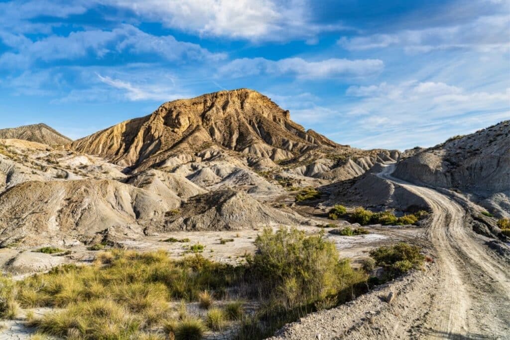 le désert de tabernas en espagne