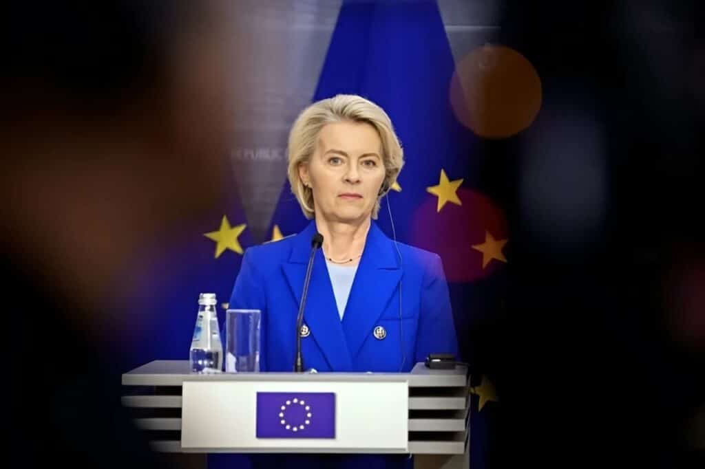 le vol d'ursula von der leyen perturbé par un brouillage gps