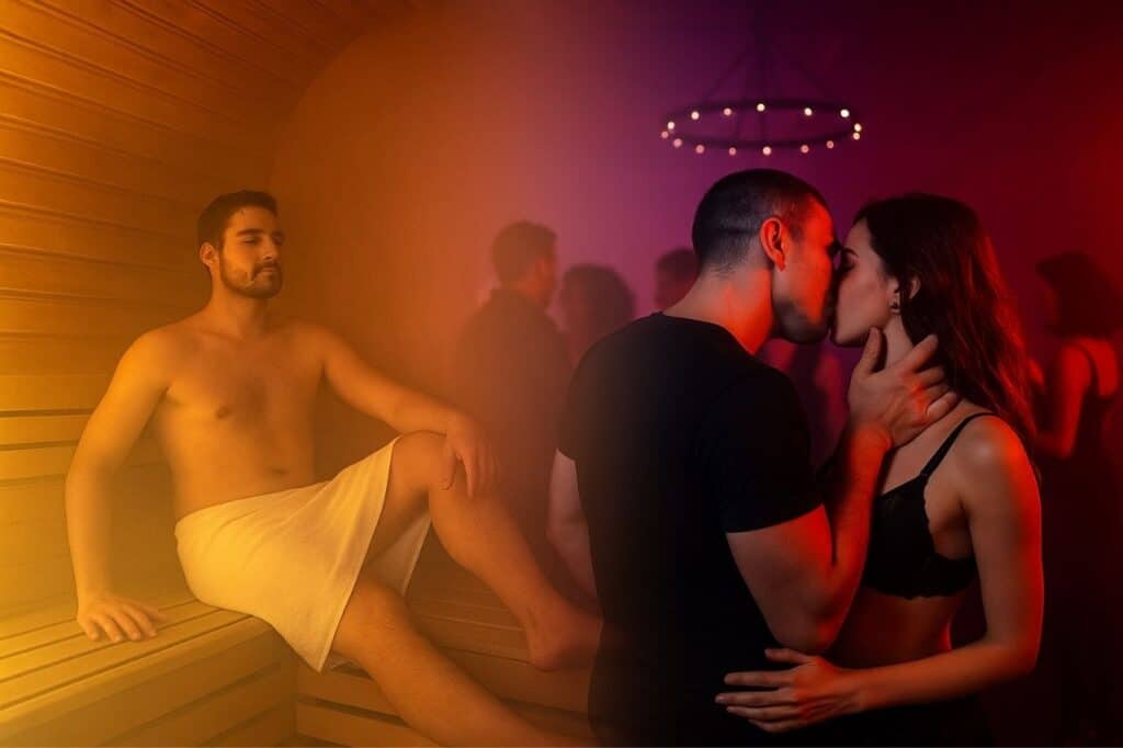 coté bien être et coté libertin du sauna jaurès à orléans