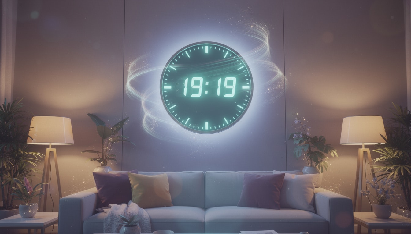 découvrez la signification de l'heure miroir 19h19 et décodez le message caché qu'elle vous transmet.