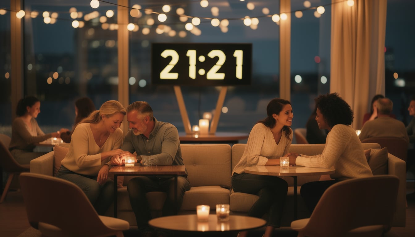 découvrez la signification de l'heure miroir 21h21 et le message caché qu'elle vous transmet. interprétez ce moment unique et ses symboles mystérieux.