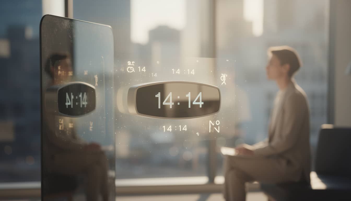 découvrez la signification de 14h14, l'heure miroir, et explorez les messages cachés que cette heure unique peut transmettre.