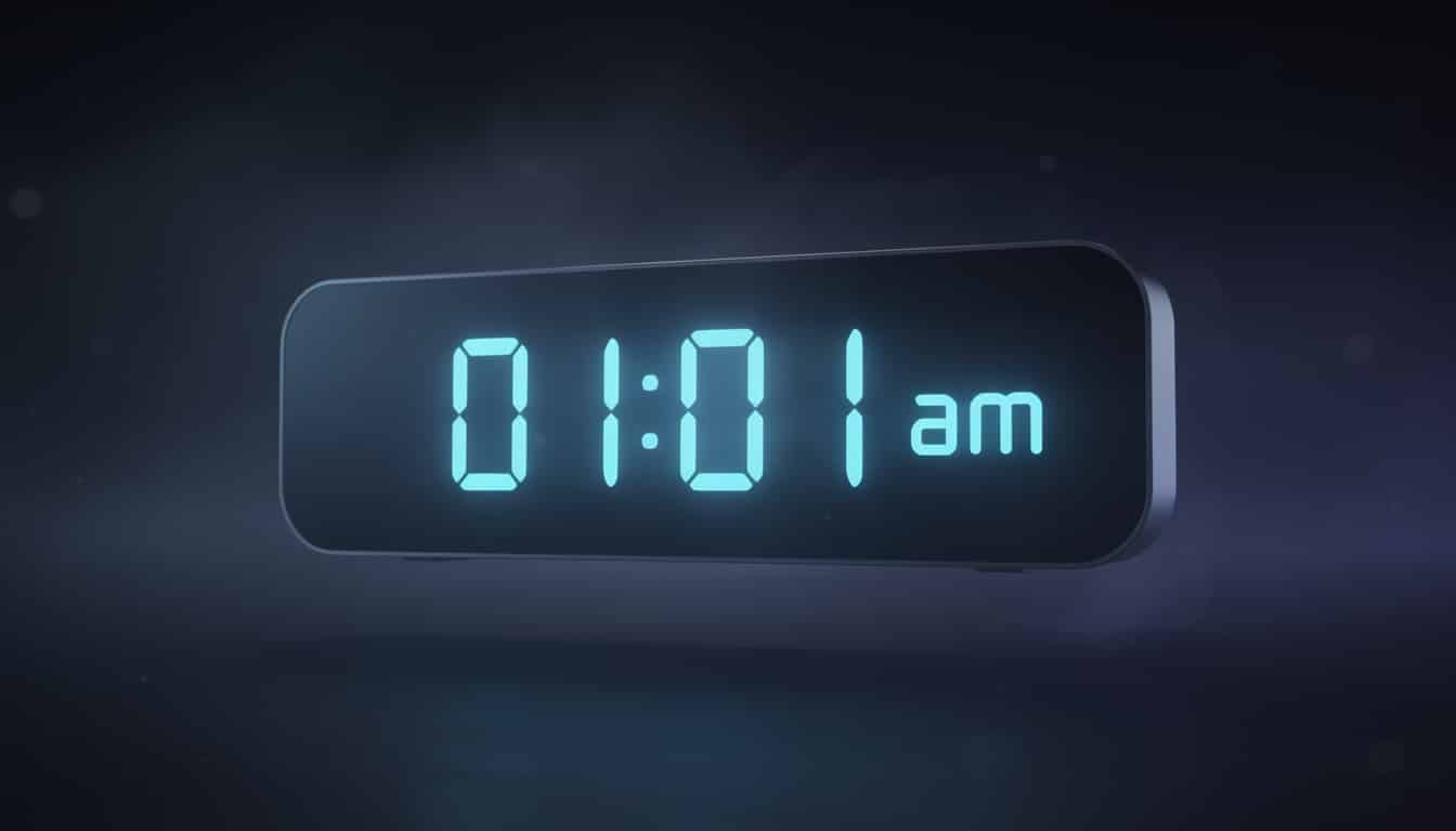 découvrez la signification de l'heure miroir 01h01 et apprenez à interpréter ce phénomène mystique pour mieux comprendre les messages cachés de l'univers.