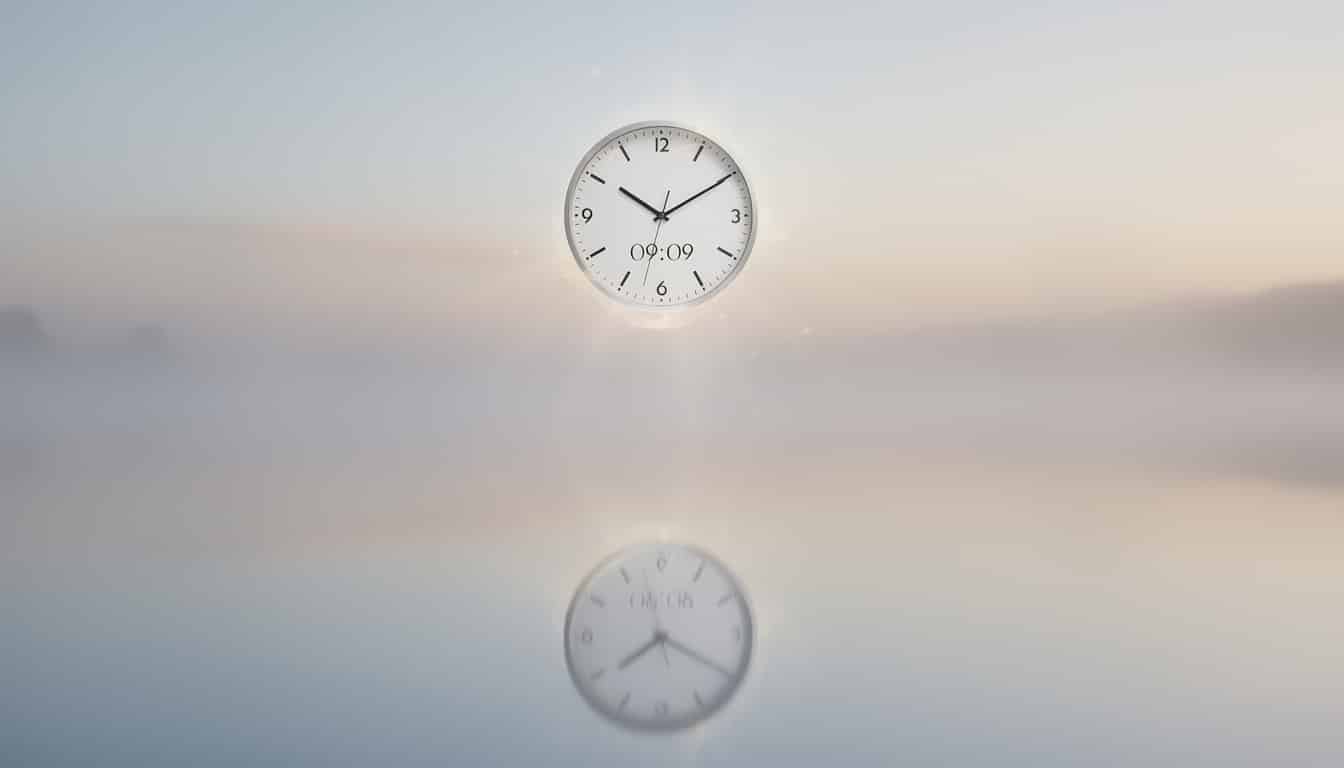 découvrez la signification et l'interprétation de l'heure miroir 09h09, un message rempli de synchronicité et de symbolisme à ne pas manquer.