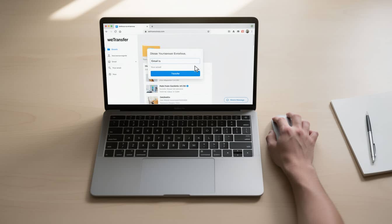 Wetransfer : envoyez vos fichiers rapidement et facilement avec ce service incontournable, simple d'utilisation et sans inscription.