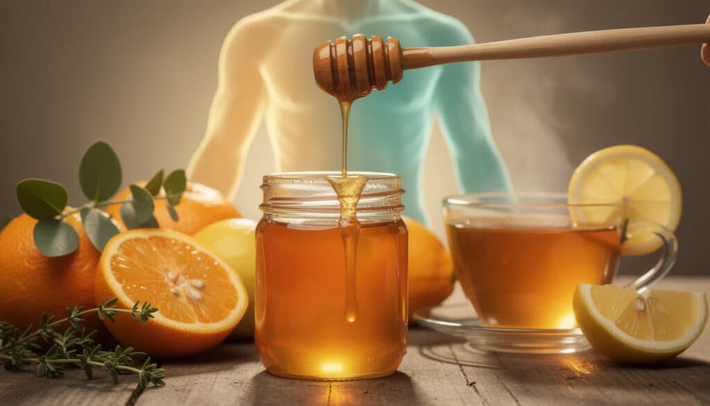 découvrez comment le miel peut renforcer votre système immunitaire grâce à ses propriétés naturelles antibactériennes et antioxydantes.