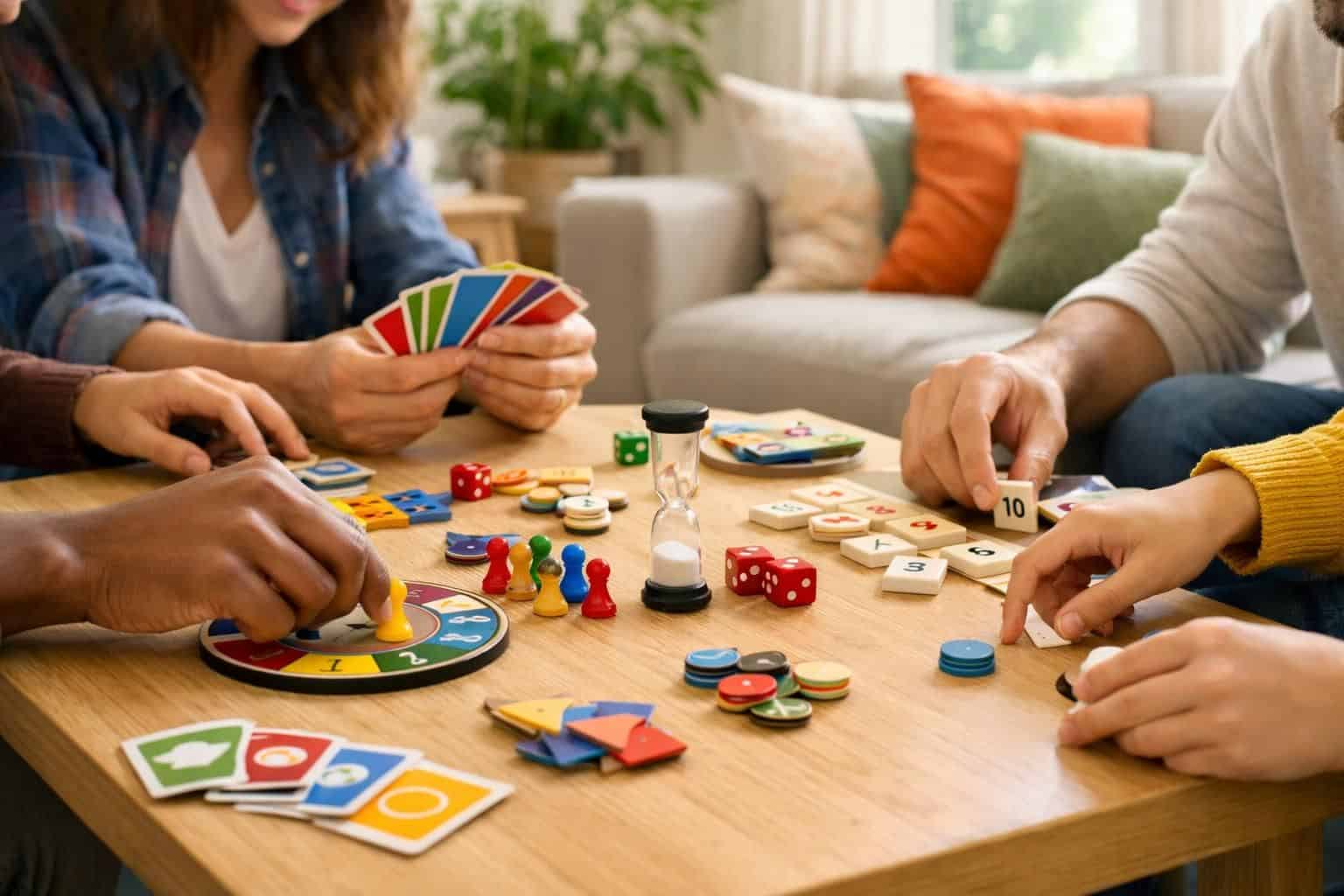 découvrez notre sélection de jeux de société rapides, parfaits pour des parties de moins de 30 minutes. amusez-vous vite et facilement avec des jeux dynamiques et conviviaux.