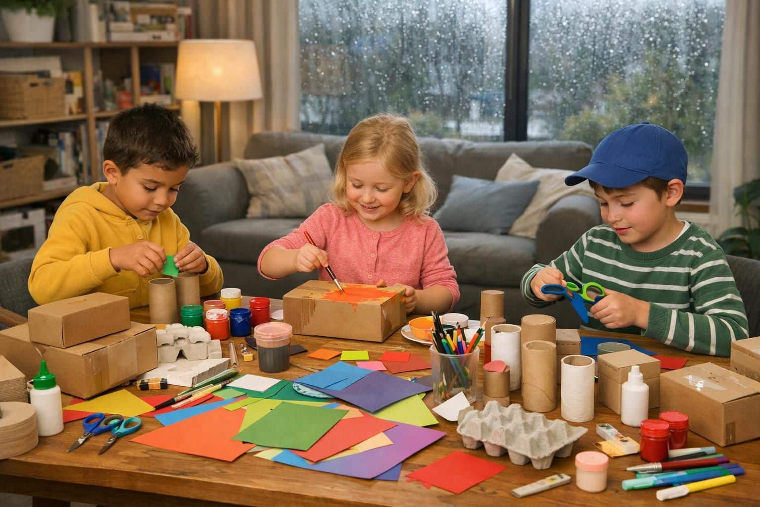 découvrez des idées amusantes et créatives de jeux pour enfants à faire à l’intérieur lorsque le temps est pluvieux. des activités ludiques pour égayer les journées en intérieur.