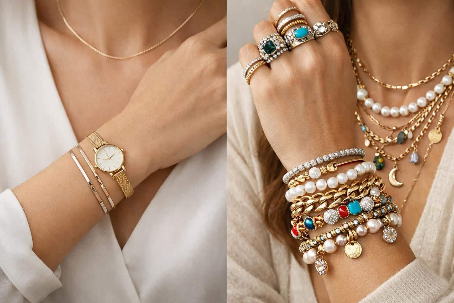 découvrez les tendances bijoux femme et trouvez votre style entre minimalisme élégant et accumulation audacieuse pour sublimer vos looks.