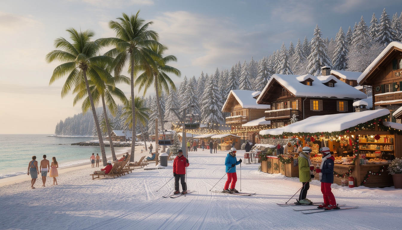 découvrez les meilleures destinations pour voyager en décembre, que ce soit pour profiter du soleil, de la neige ou des fêtes de fin d'année. trouvez l'inspiration pour votre prochain voyage !