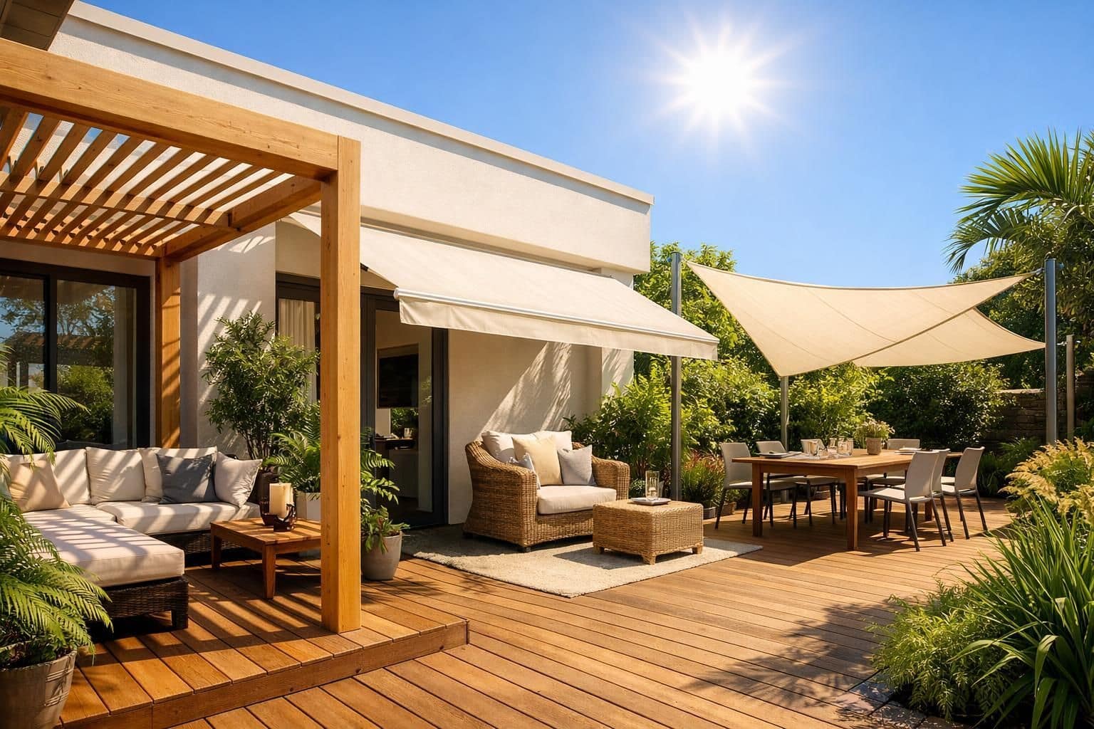 Découvrez comment protéger efficacement votre terrasse du soleil grâce à la pergola, au store ou à la voile d’ombrage. Conseils, avantages et choix adaptés pour un extérieur ombragé et agréable.