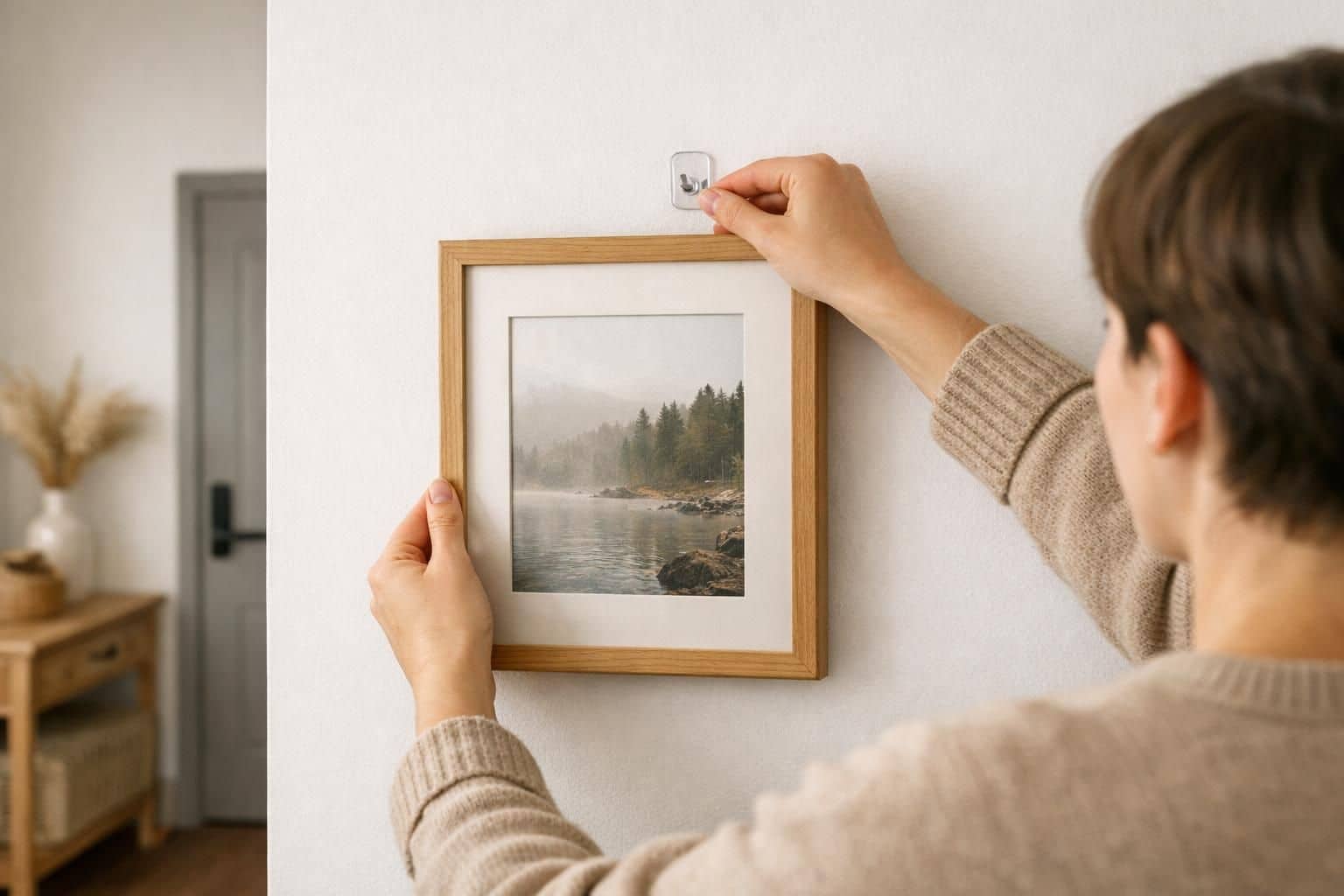 découvrez nos astuces simples et efficaces pour accrocher un cadre sans percer de trous dans vos murs, en préservant leur intégrité tout en décorant votre intérieur.
