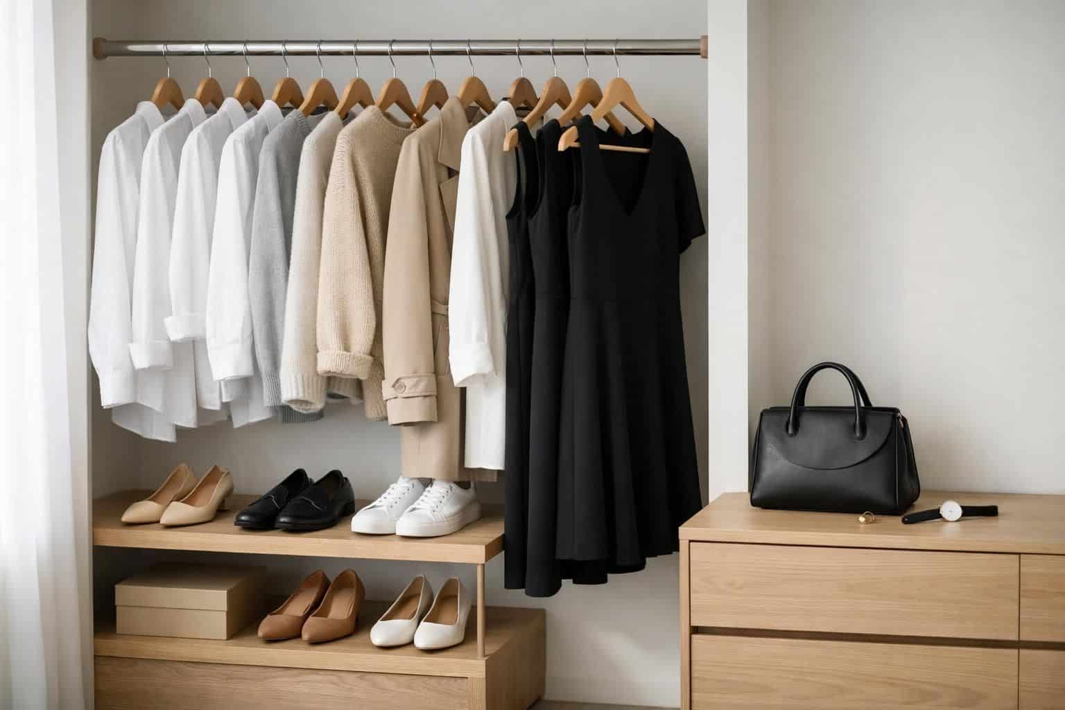 découvrez comment créer une garde-robe capsule femme avec notre méthode simple et pratique, accompagnée d'exemples inspirants pour un style minimaliste et efficace.