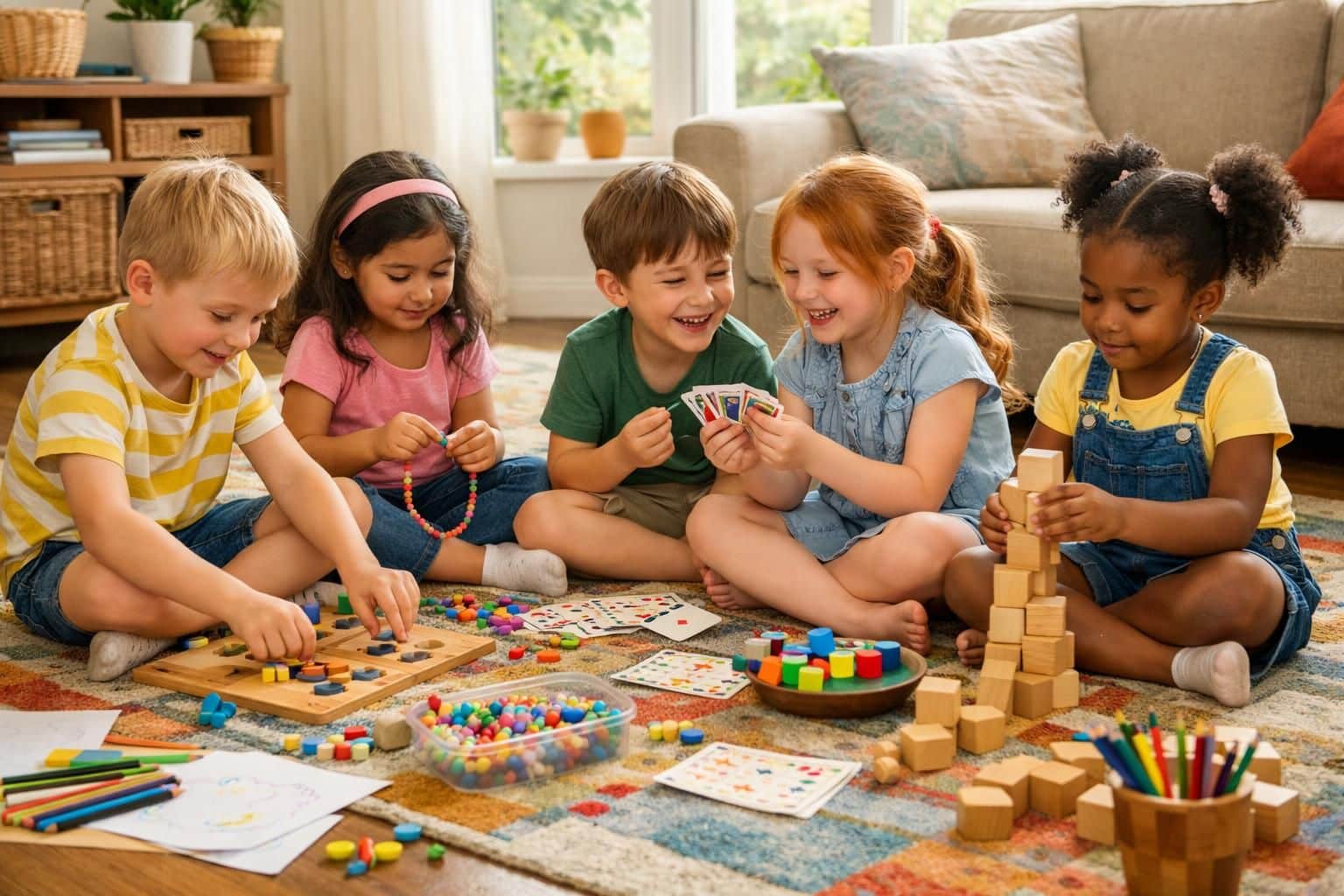 découvrez des jeux simples et ludiques pour occuper les enfants sans écran, favorisant leur créativité et leur développement tout en s'amusant.