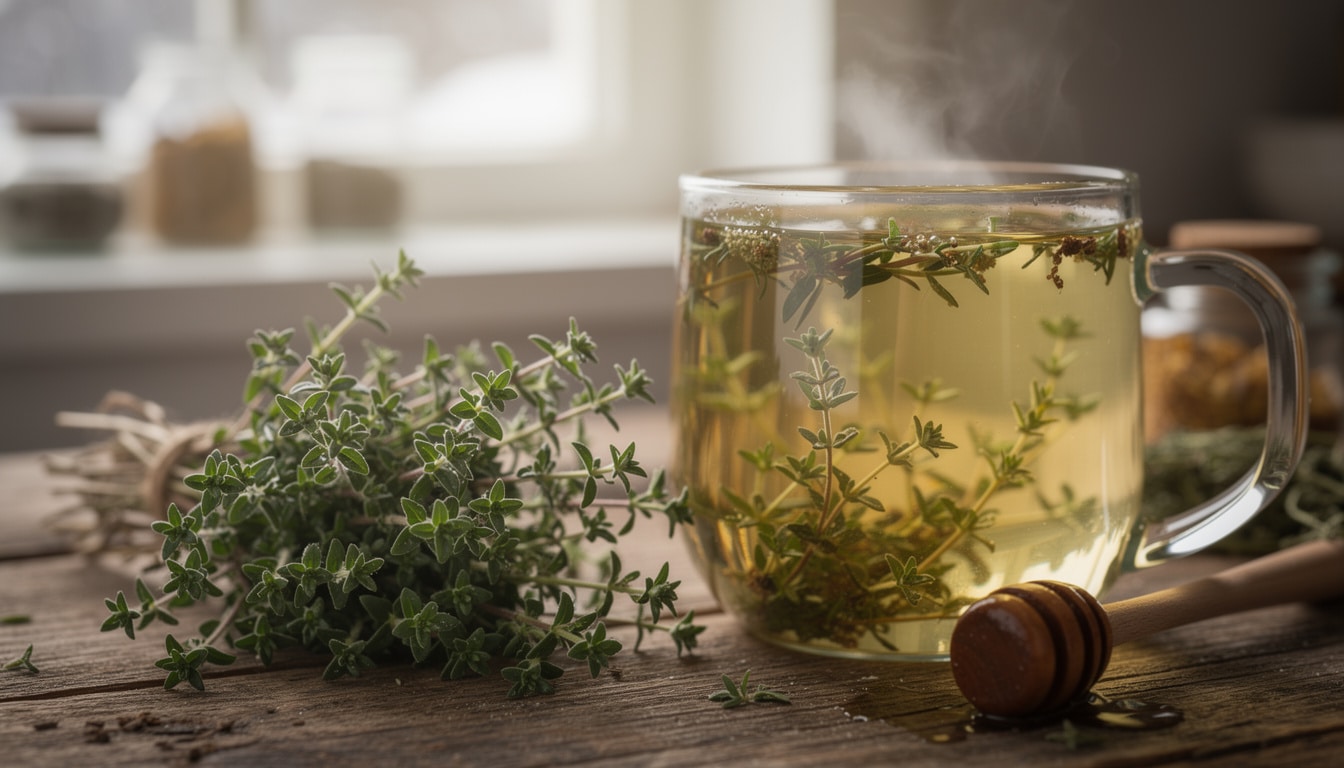 découvrez comment le thym peut soulager et protéger les voies respiratoires grâce à ses propriétés antiseptiques et anti-inflammatoires naturelles.