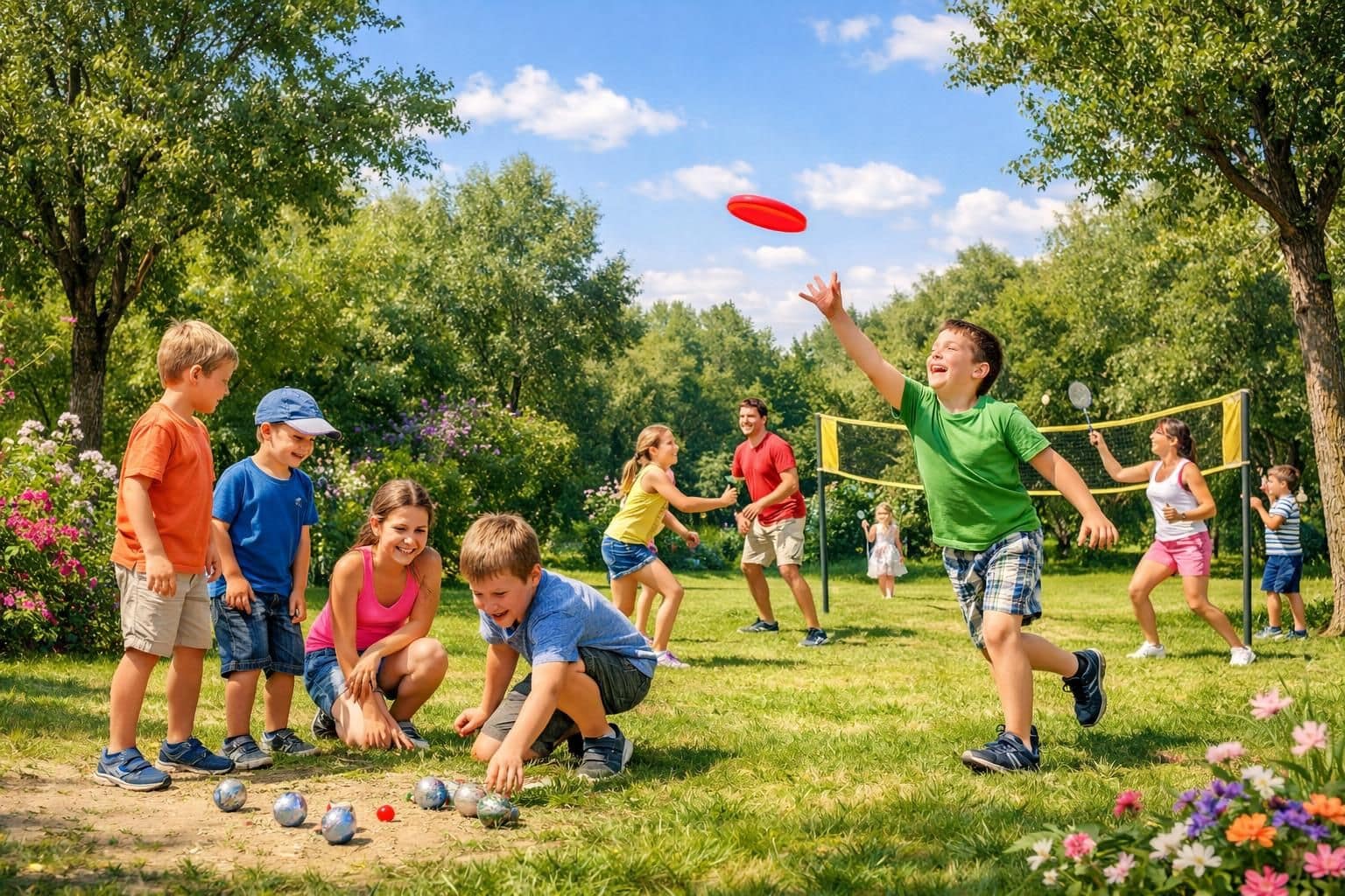 découvrez les meilleurs jeux à faire en été dans votre jardin ou au parc pour des moments de plaisir en plein air en famille ou entre amis.
