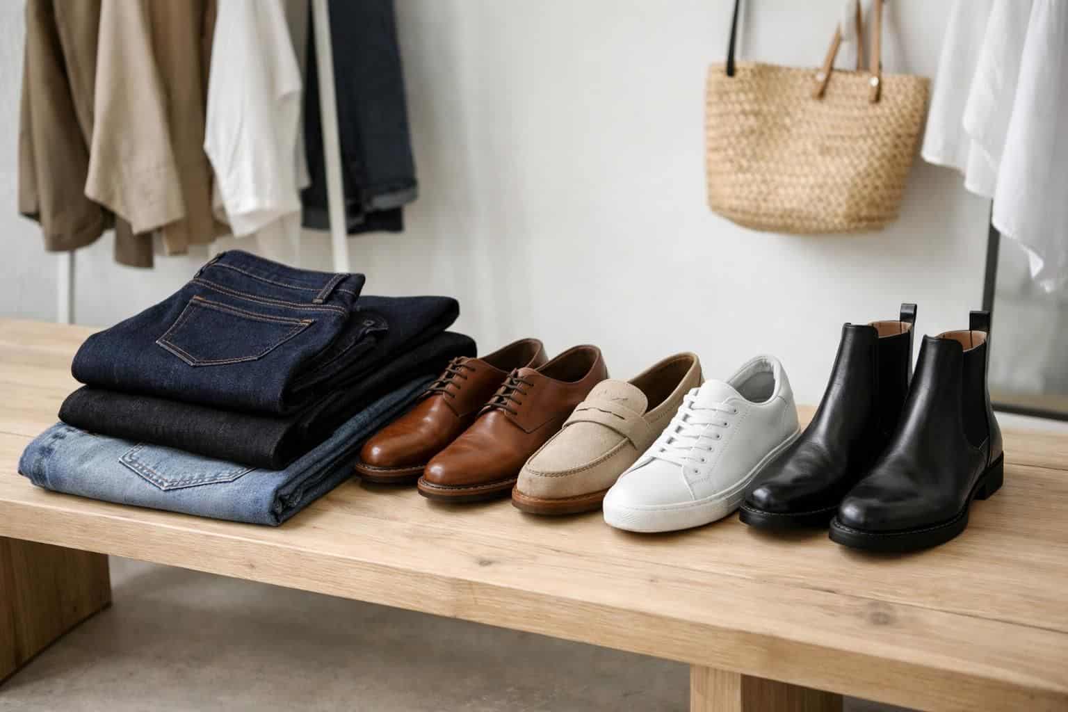découvrez quel type de chaussures choisir pour accompagner chaque coupe de jean grâce à notre guide complet et stylé.