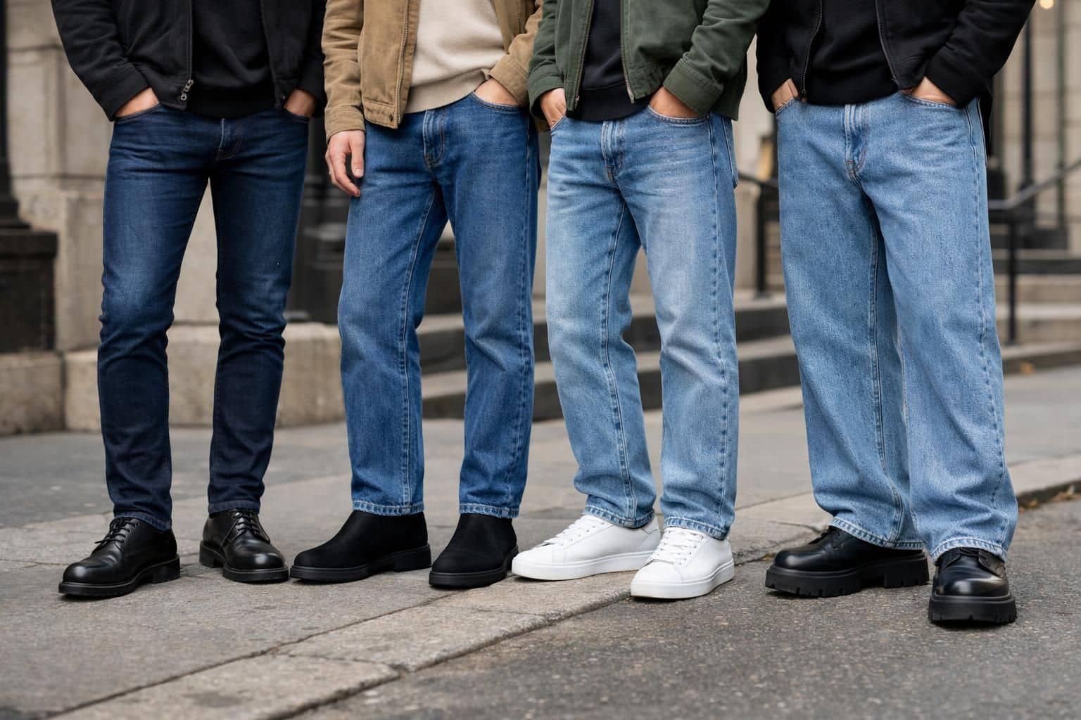 découvrez notre guide complet pour choisir les chaussures idéales à porter avec un jean, adapté à chaque coupe pour un style parfait au quotidien.
