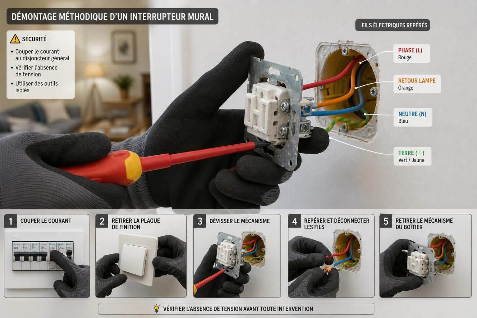 découvrez comment changer un interrupteur facilement grâce à notre guide simple et rapide, idéal pour les débutants en bricolage.