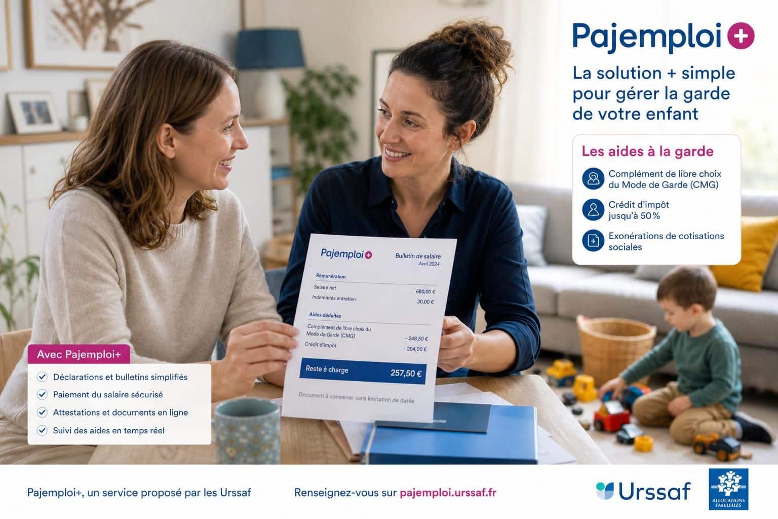 découvrez comment déclarer une nounou facilement sur pajemploi, le service officiel pour employer une assistante maternelle en toute simplicité.