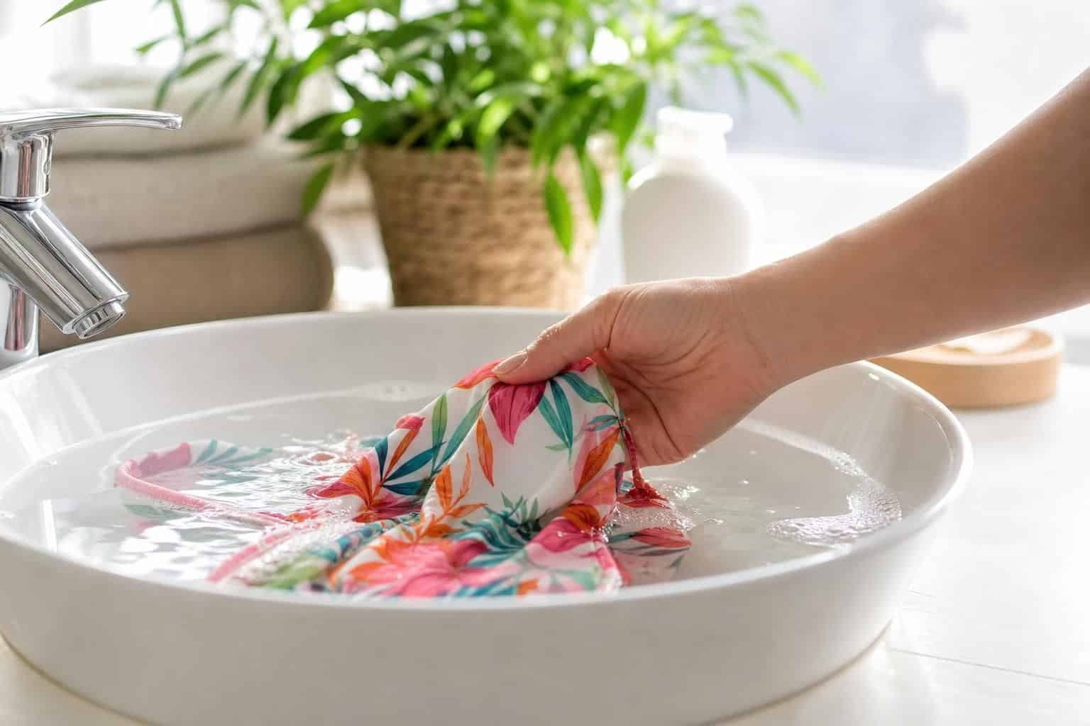 découvrez nos conseils pratiques pour laver votre maillot de bain sans l'abîmer et préserver ses couleurs et son élasticité plus longtemps.