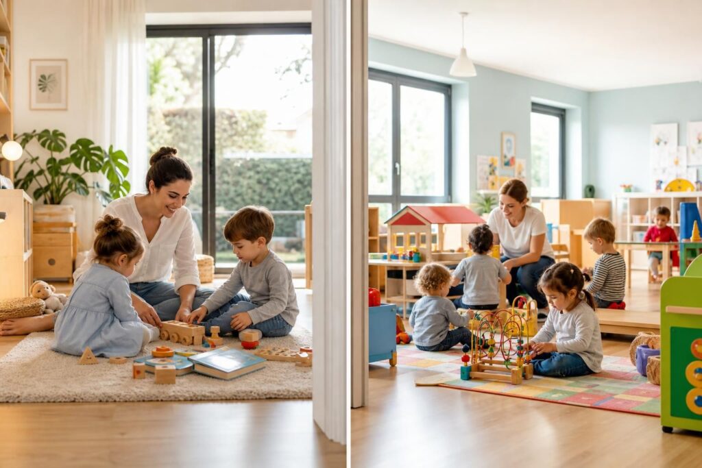 découvrez les avantages et inconvénients de choisir une nounou ou une crèche pour la garde de votre enfant, et trouvez la solution qui correspond le mieux à vos besoins et à ceux de votre famille.