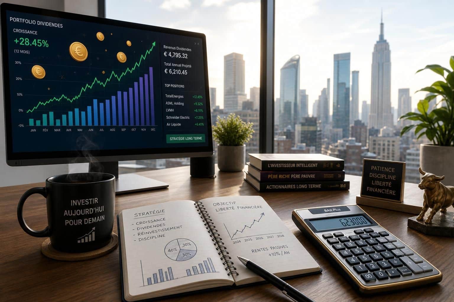 découvrez comment investir en actions à dividendes pour créer une stratégie efficace et générer des revenus passifs stables et durables.