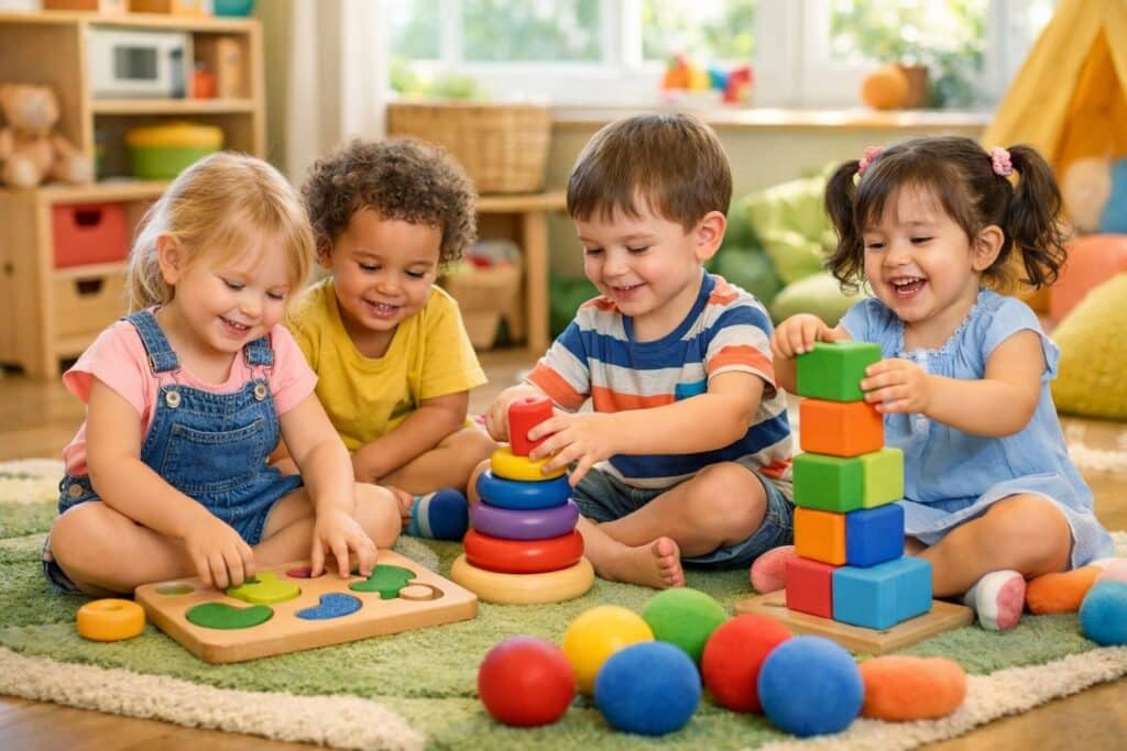 découvrez des jeux faciles et adaptés pour les enfants de 3 à 5 ans, favorisant leur apprentissage et leur créativité tout en s'amusant.
