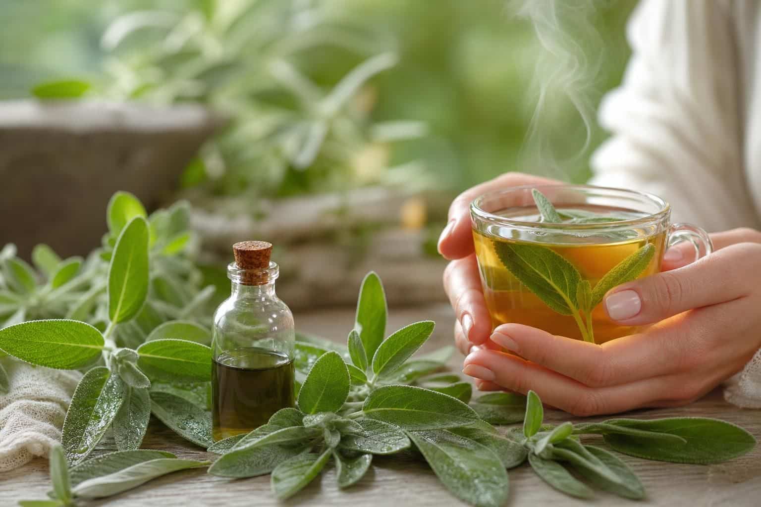découvrez comment la sauge peut aider à réguler l'équilibre hormonal et améliorer votre bien-être naturel grâce à ses propriétés apaisantes et équilibrantes.