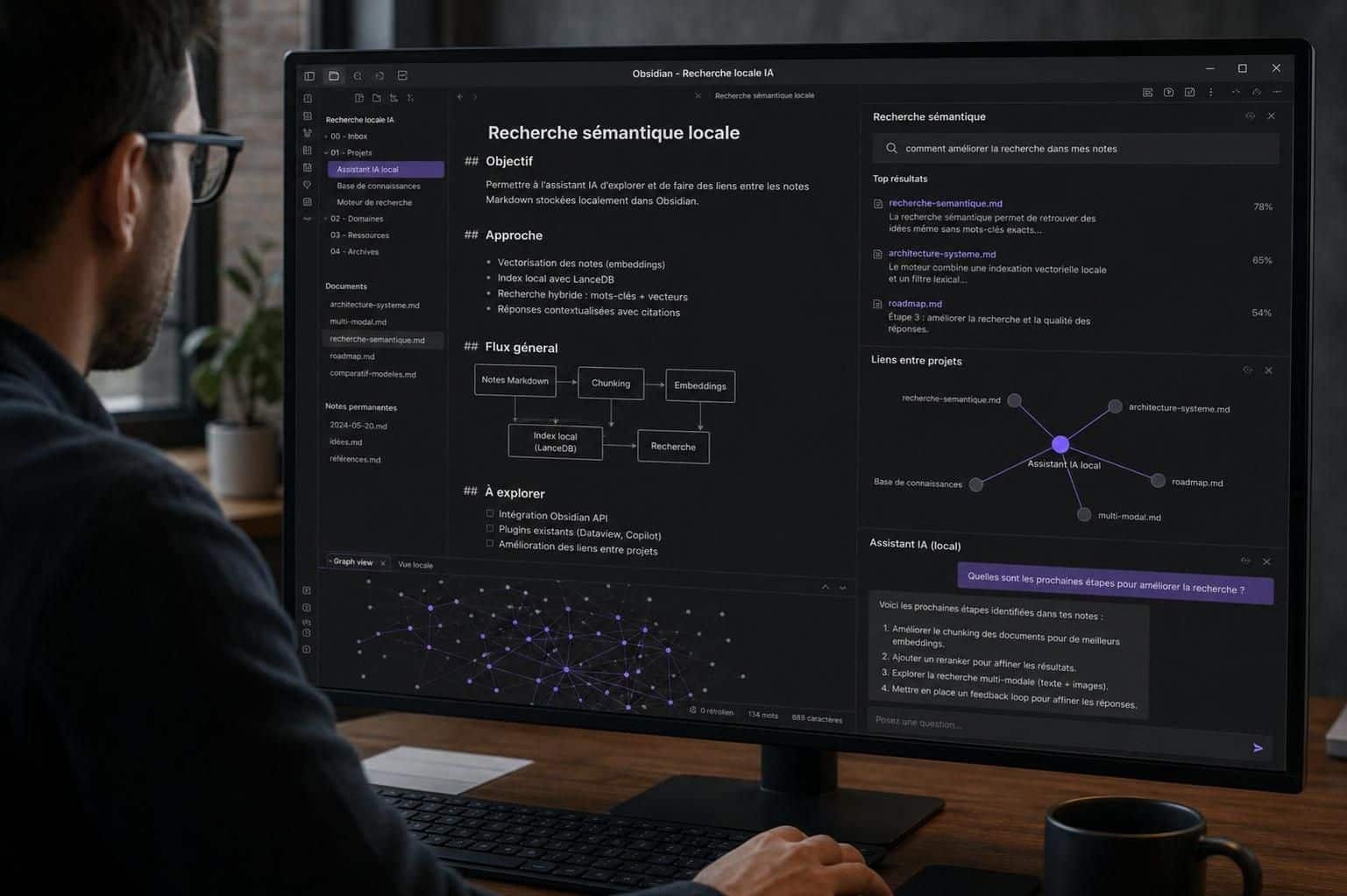 découvrez comment utiliser obsidian pour créer un second cerveau numérique, organiser efficacement vos connaissances et améliorer votre productivité au quotidien.