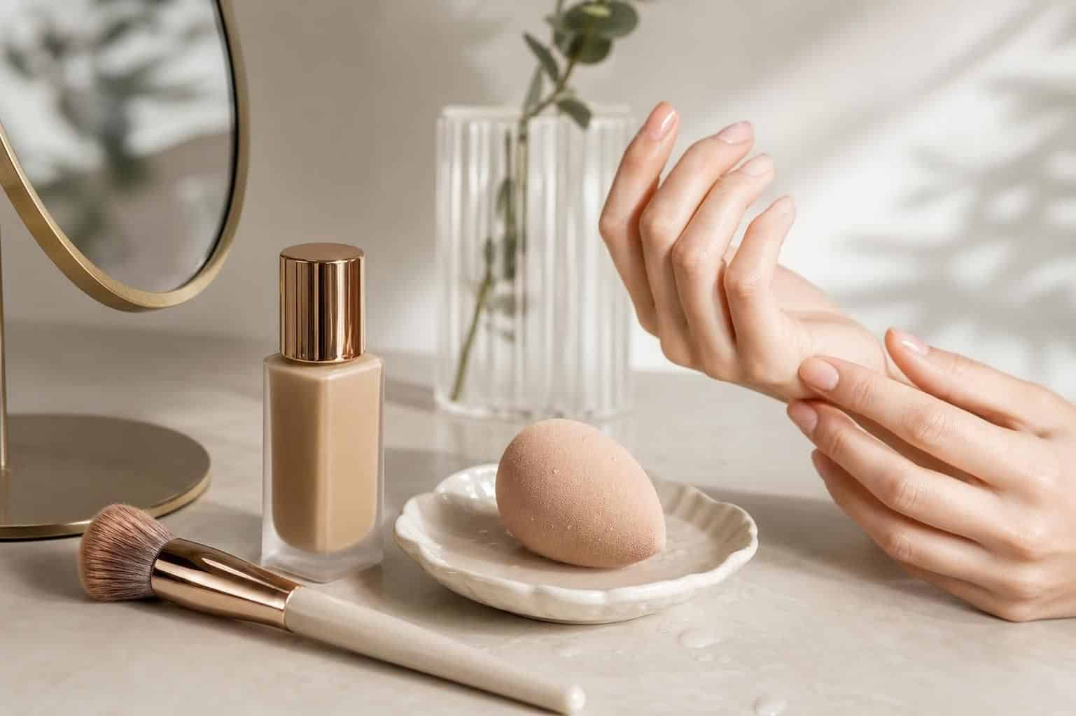 découvrez nos astuces pour appliquer votre fond de teint et obtenir un rendu naturel, lumineux et impeccable tout au long de la journée.