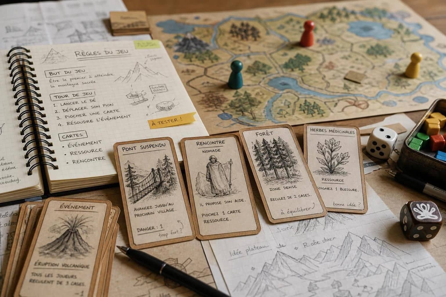 apprenez à créer vos propres jeux de société diy grâce à nos conseils simples et créatifs. concevez des jeux uniques pour des moments ludiques en famille ou entre amis.