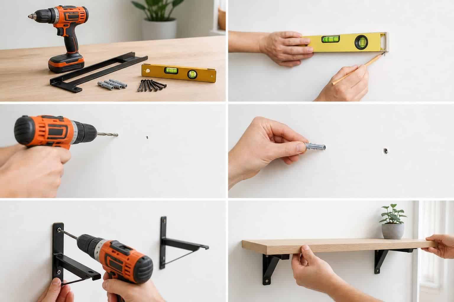 découvrez comment monter une étagère murale facilement grâce à notre guide étape par étape, simple et clair, pour réussir votre installation sans stress.