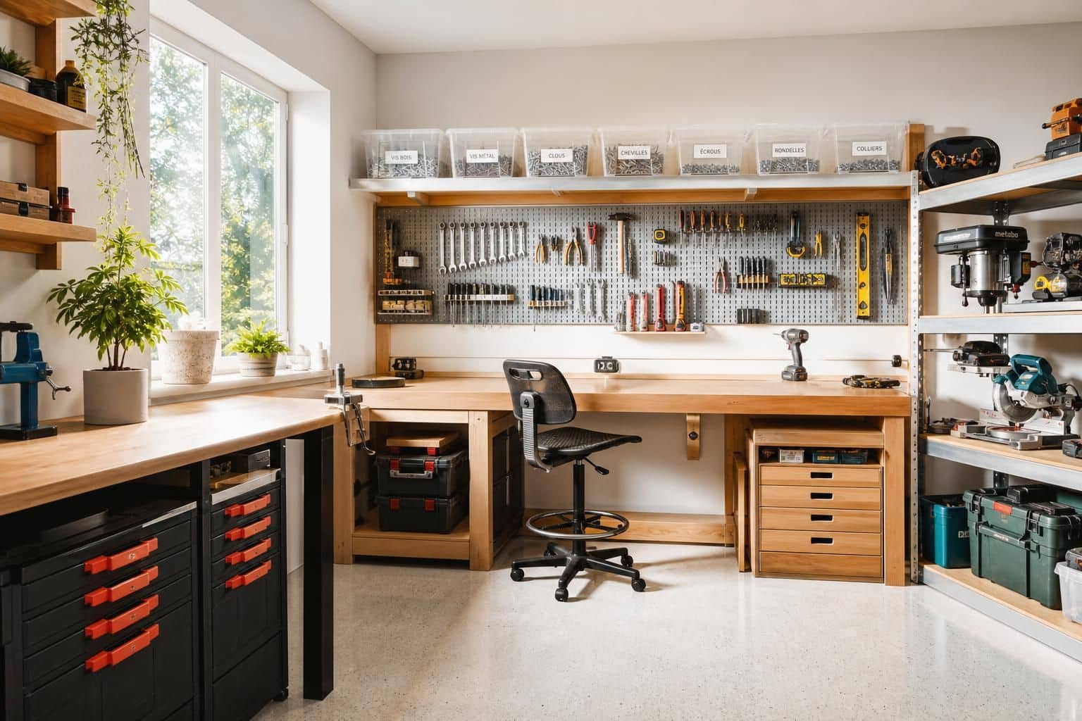découvrez des astuces pratiques pour organiser efficacement votre espace de bricolage à la maison et optimiser votre créativité et productivité.
