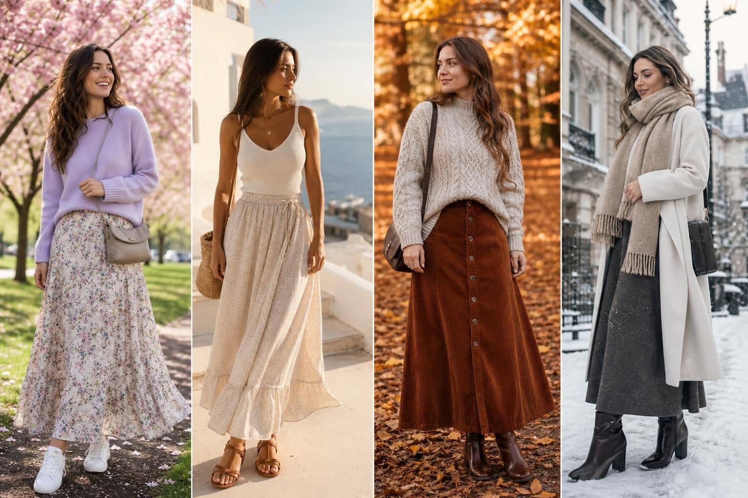 découvrez nos conseils pour porter la jupe longue avec élégance et style toute l'année, quelles que soient les saisons. astuces mode et idées looks.