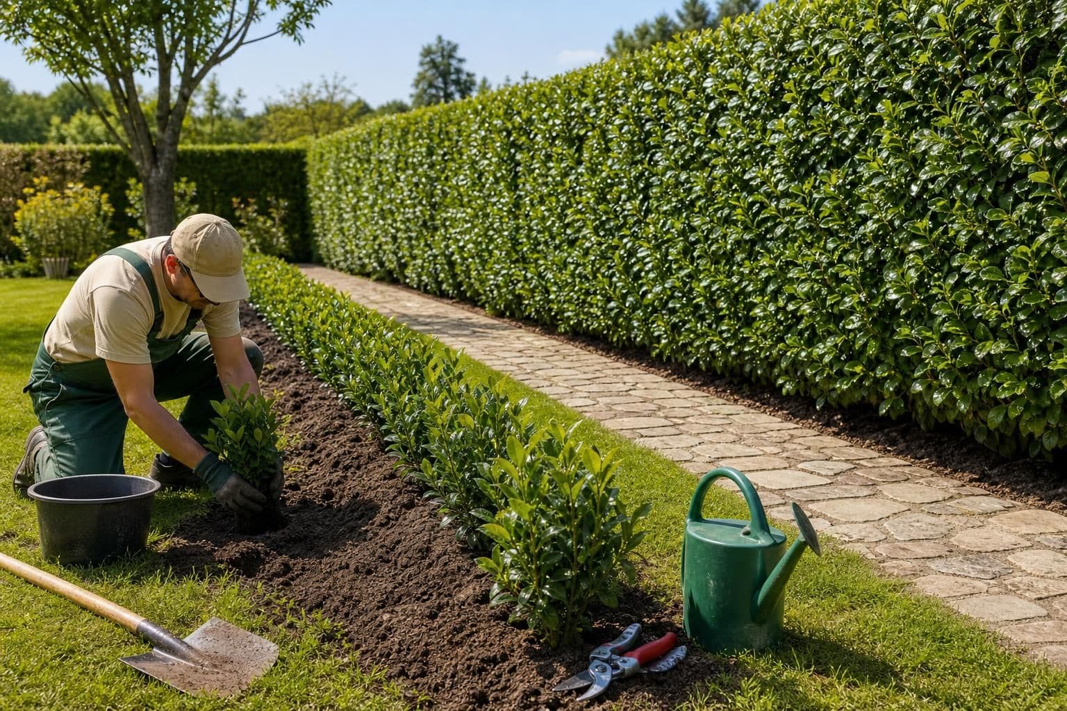 découvrez nos conseils pratiques pour réussir la plantation et l'entretien de votre haie persistante, assurant une croissance saine et un magnifique rendu tout au long de l'année.