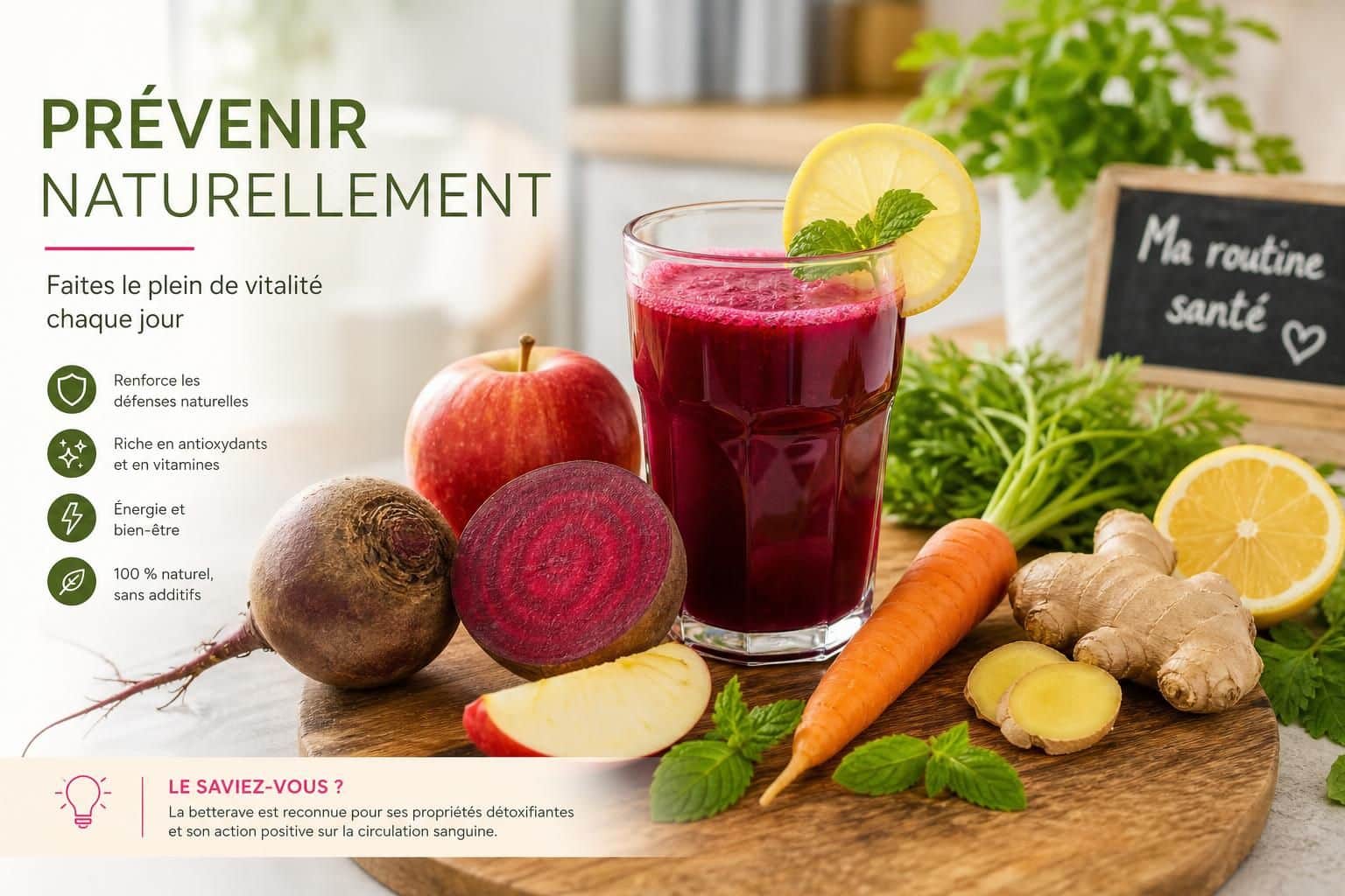 découvrez comment le jus de betterave améliore la circulation sanguine grâce à ses propriétés naturelles, favorisant ainsi une meilleure santé cardiovasculaire et un bien-être optimal.
