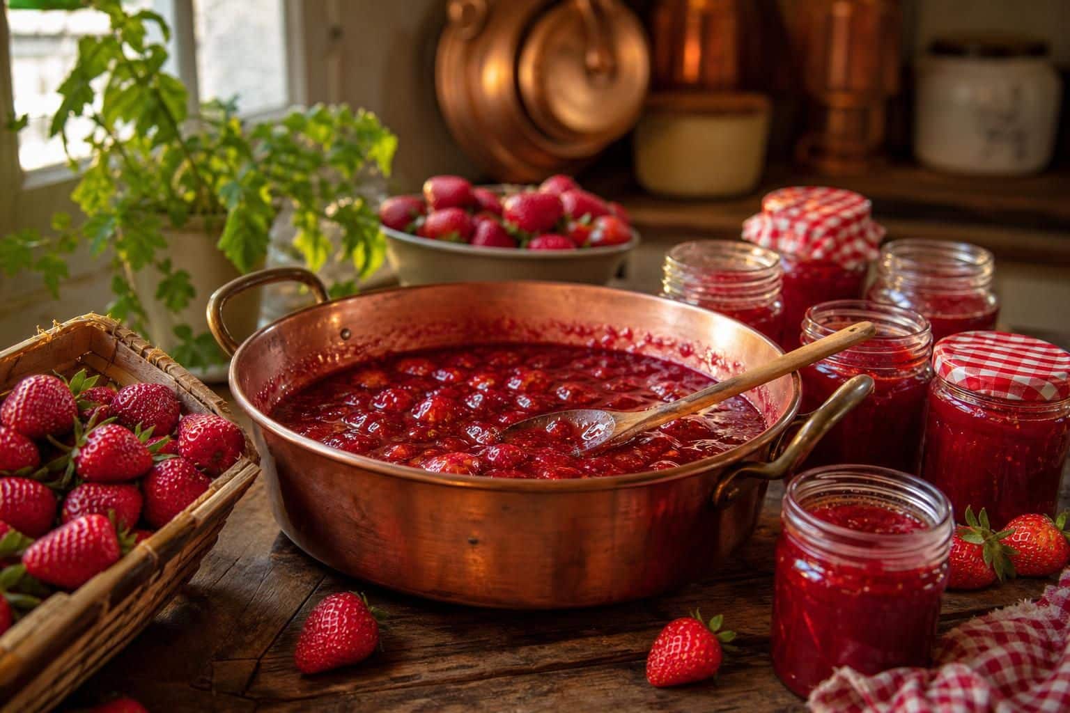 découvrez notre recette simple et délicieuse de confiture de fraises maison pour savourer le goût authentique des fraises fraîchement cueillies.