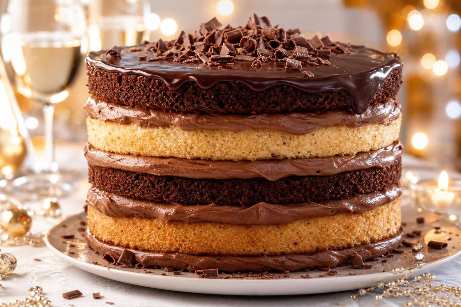 découvrez une délicieuse recette de layer cake au chocolat, facile à réaliser pour les amateurs de pâtisserie. un gâteau moelleux et gourmand en plusieurs couches, parfait pour toutes les occasions.
