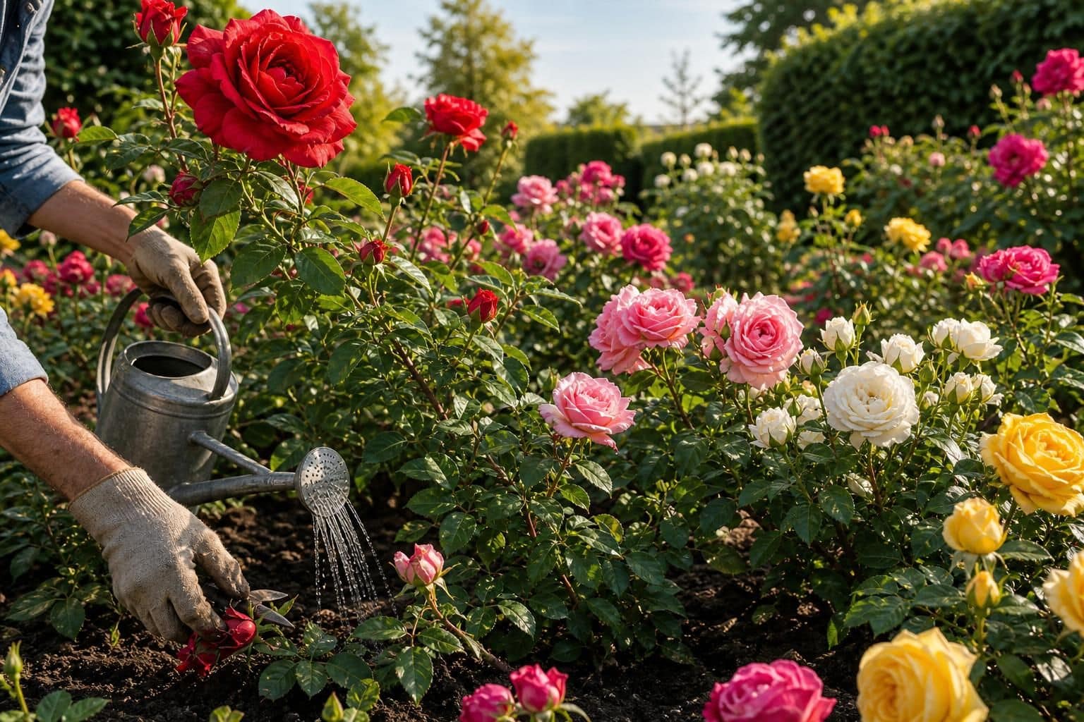 découvrez nos conseils pour obtenir une floraison abondante de vos rosiers chaque année et profiter de magnifiques fleurs colorées dans votre jardin.