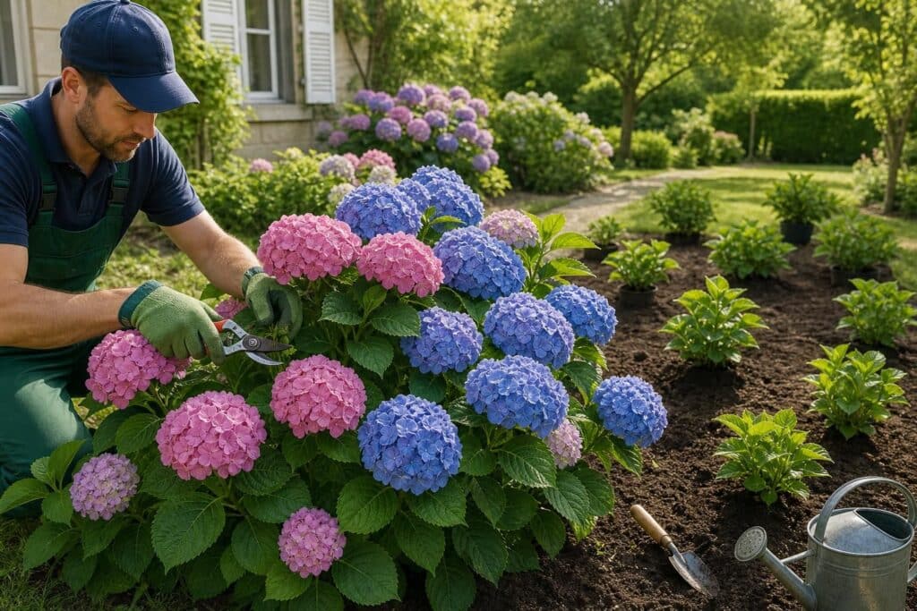 découvrez tout ce qu'il faut savoir sur les hortensias : conseils pratiques pour la plantation, la taille et l'entretien afin de sublimer votre jardin.