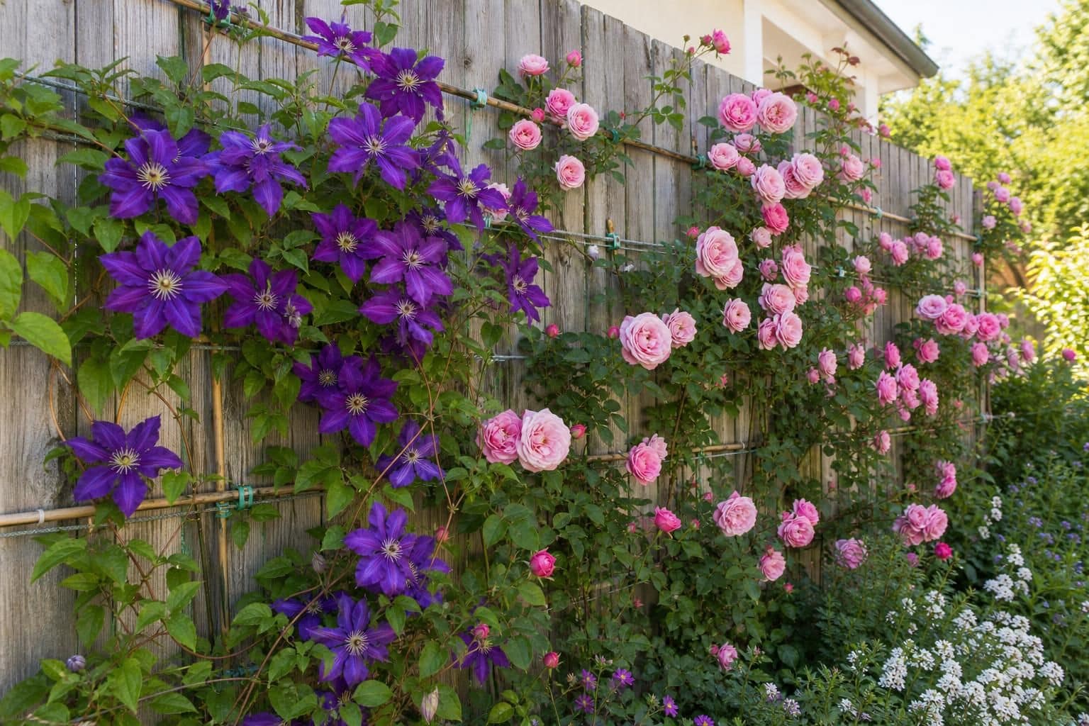 découvrez les meilleures plantes grimpantes pour habiller et embellir votre clôture ou mur, alliant esthétique et facilité d'entretien.