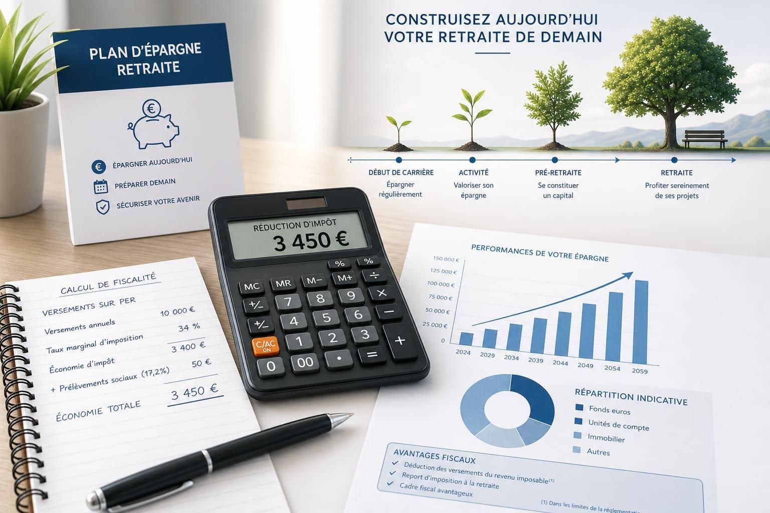 découvrez le fonctionnement du plan d’épargne retraite (per) et ses avantages pour préparer votre retraite en optimisant votre épargne.