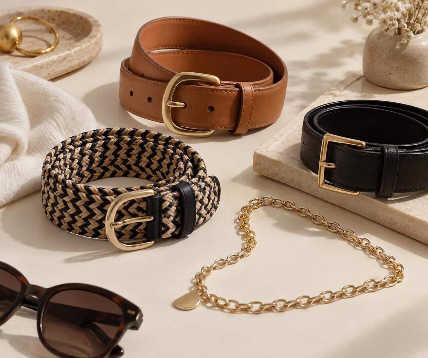 découvrez comment porter une ceinture pour souligner la taille, équilibrer les proportions et structurer votre silhouette avec style.
